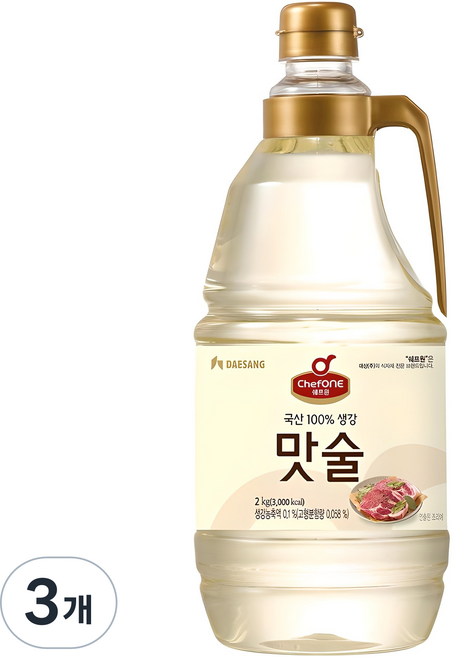 쉐프원 맛술, 2kg, 3개