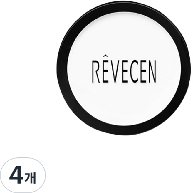 레브쌍 페이스 컨트롤 파운데이션 17g, 100 화이트, 4개