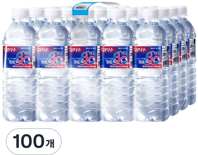 제주삼다수 광복 80주년 에디션 생수, 500ml, 100개
