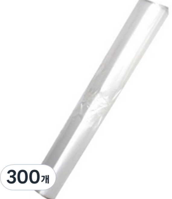 월드크린 분리수거 평판 비닐봉투 투명, 30L, 300개