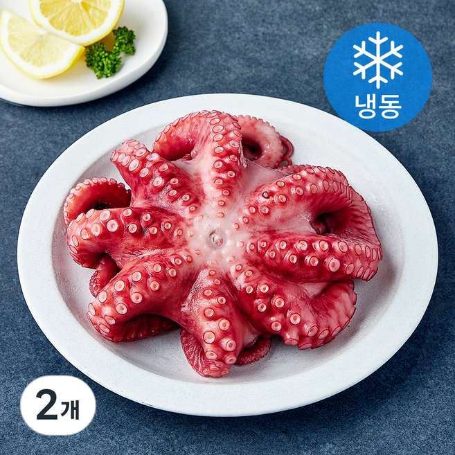 비비수산 자숙 문어 한마리 (냉동), 2개, 600g