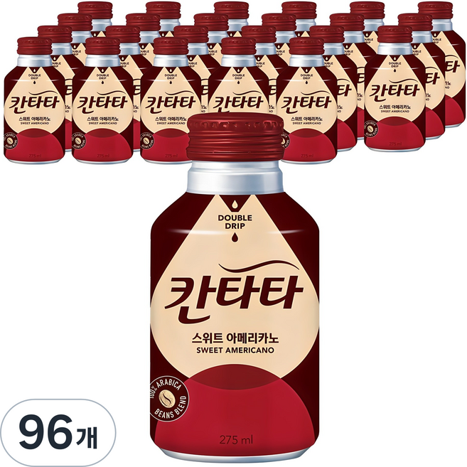 칸타타 스위트 아메리카노, 275ml, 96개
