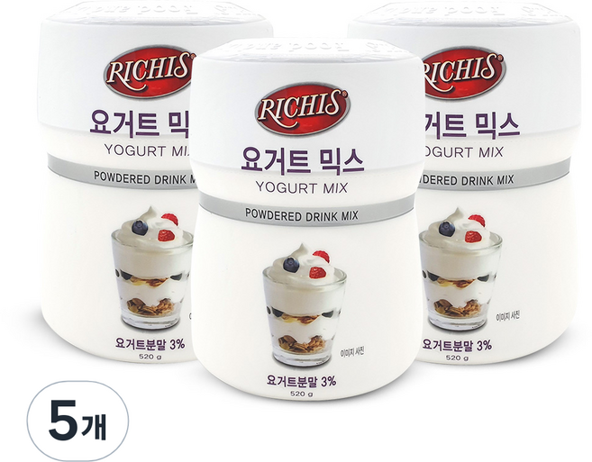 리치스 요거트 믹스 파우더, 520g, 15개