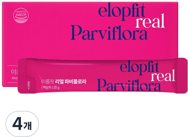 이롭핏 리얼 파비플로라, 14회분, 20g, 4개