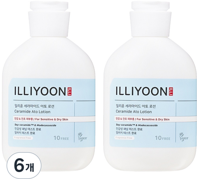 ILLIYOON 一理潤 Ceraato 乳液, 6個, 275ml