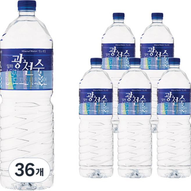 일화 광천수, 36개, 2L