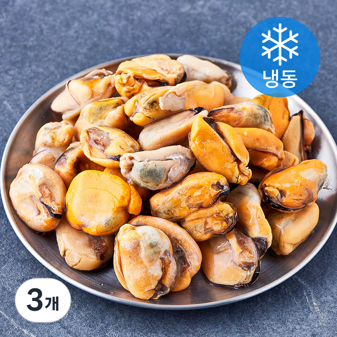 고등어청년 홍합살 (냉동), 3개, 1kg