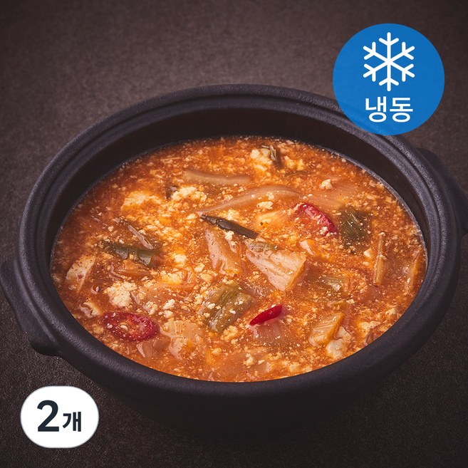 집콕집국 콩비지찌개 (냉동), 500g, 2개