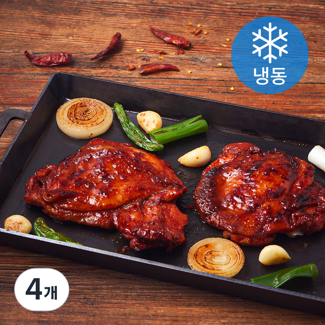 서초닭 서초닭갈비 매운맛 (냉동), 600g, 4개