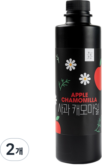 스위트컵 찻잎담다 사과 캐모마일, 2개, 1.2kg