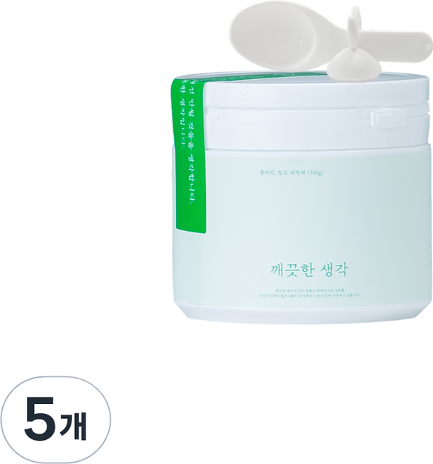 깨끗한생각 클리빈 발포세정제, 500g, 5개