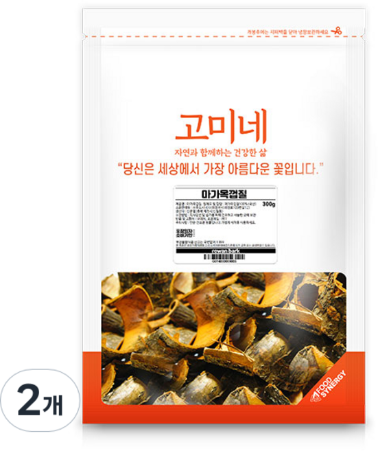 고미네 마가목껍질, 300g, 2개
