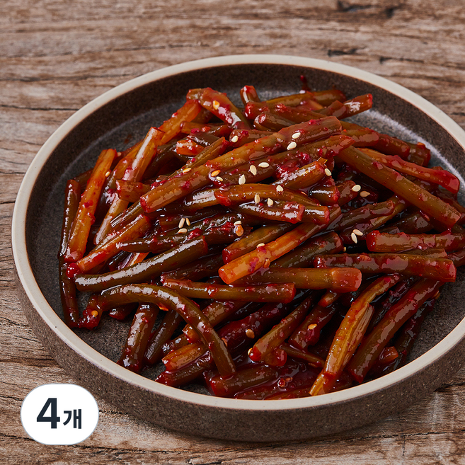 이음푸드 마늘쫑무침, 1kg, 4개