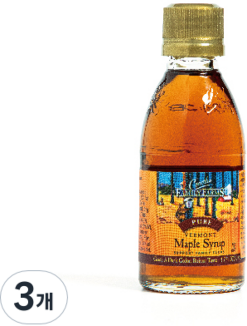 庫姆斯楓糖漿, 50ml, 3個