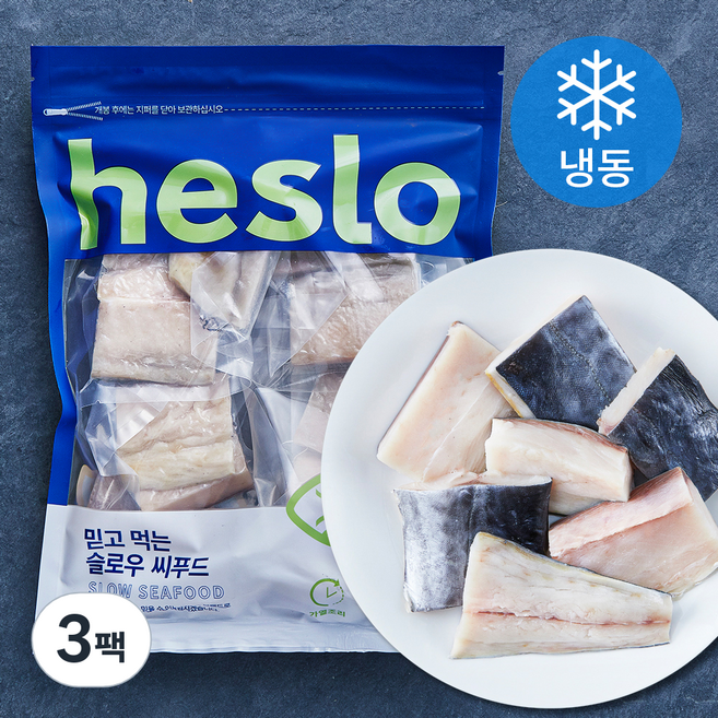 해슬로 가시없는 어린이 순살삼치 (냉동), 400g, 3개