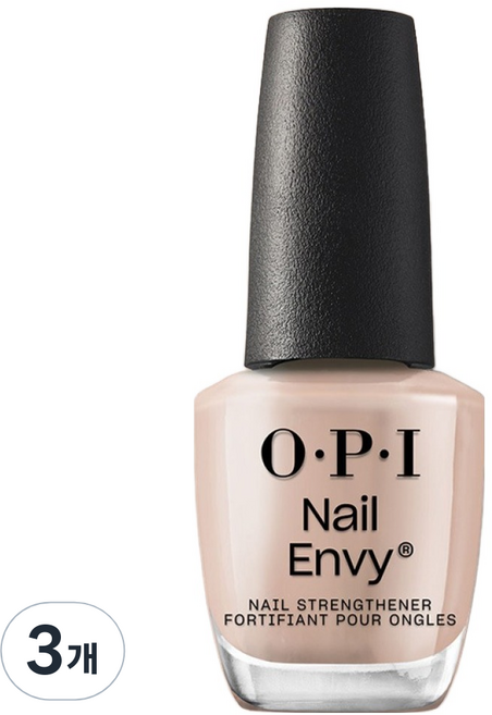 오피아이 손톱영양제 Nail Envy DOUBLE NUDE-Y, 3개, 15ml