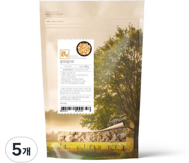 감성먹거리 병아리 콩가루, 5개, 800g