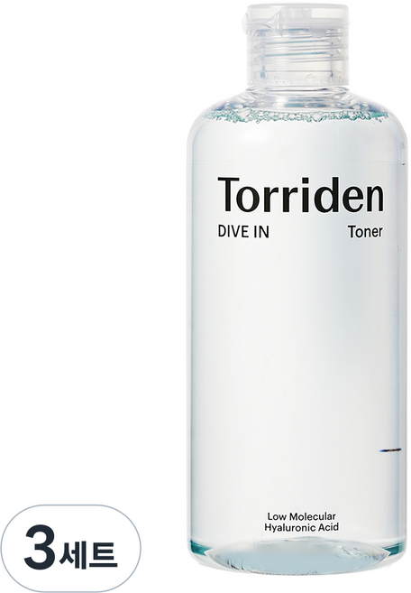토리든 다이브인 저분자 히알루론산 토너 300ml + 100ml, 3세트