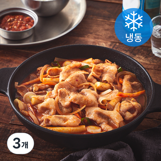 쿡솜씨 제육 짜글이 찌개 (냉동), 470g, 3개