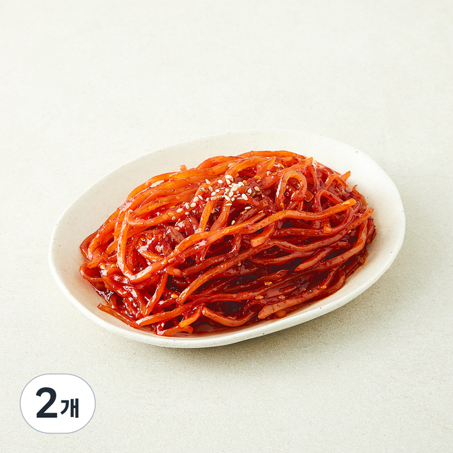 본죽 촉촉 진미채볶음, 500g, 2개
