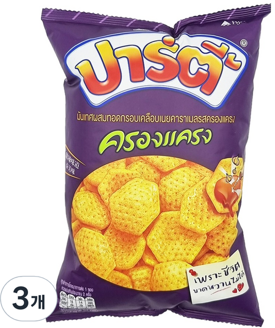 PARTY 프라이드 스위트 포테이토칩 스파이시, 48g, 3개