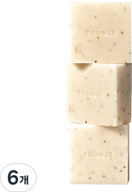 톤28 고체형 주방 설거지바 S28 솝베리, 100g, 6개