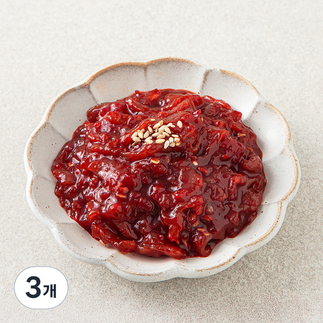 [로켓프레시]천년의젓갈 곰소 가리비젓, 200g, 3개