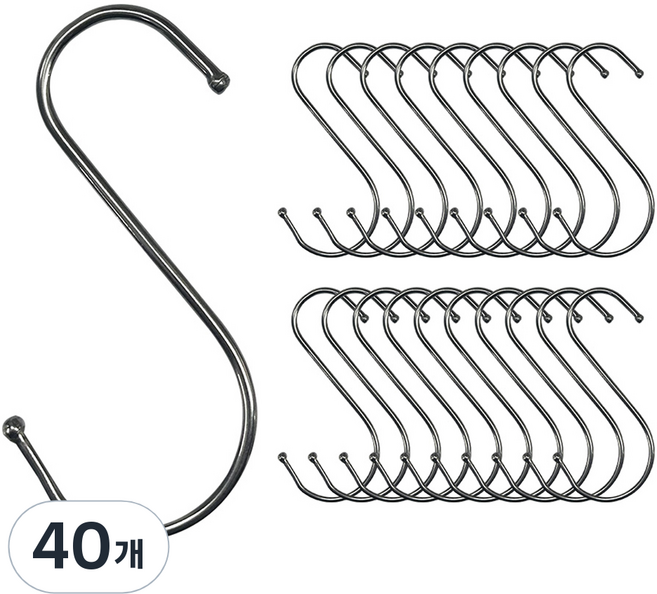 월드크린 S고리 일체형 대, 40개