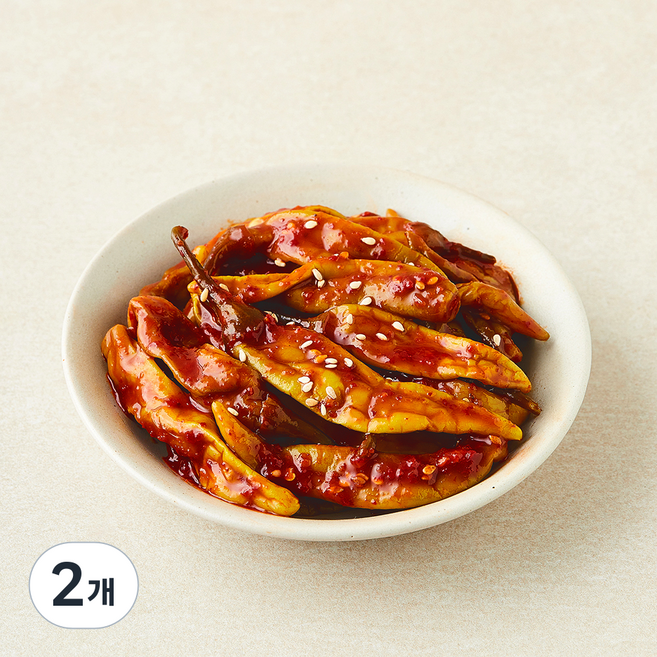 순봉이네부뚜막 양념고추, 200g, 2개