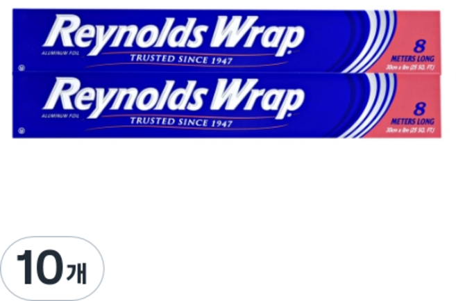 Reynolds 頂級鋁箔紙 30cm x 8m, 10個