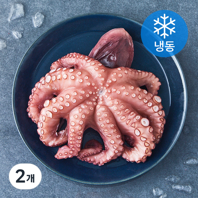 데친 문어 (냉동), 2개, 450g