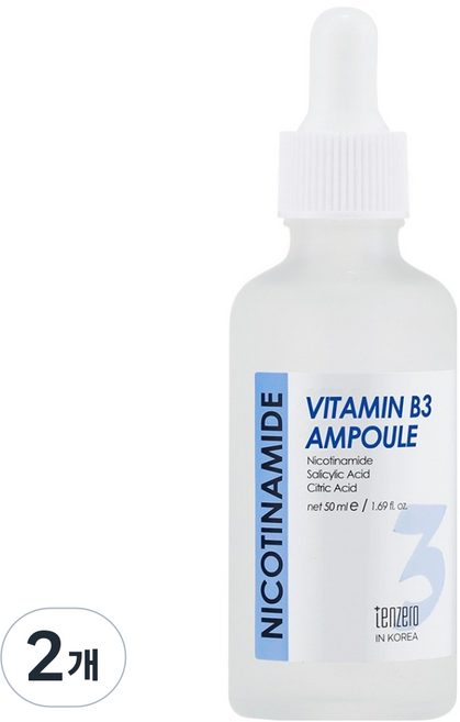 TENZERO SPORTS 菸鹼醯胺 維他命B3 安瓶, 2個, 50ml
