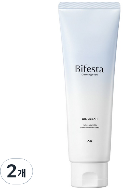 비페스타 클렌징폼 오일 클리어, 2개, 130g