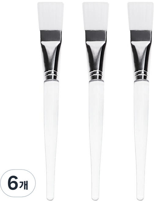 모던앳 모델링 팩 브러쉬, 6개, 혼합색상