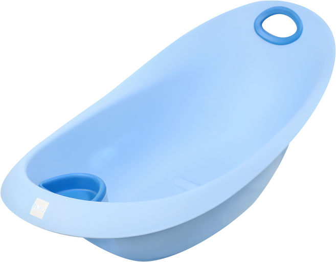 PUKU 藍色企鵝 VOGUE帆船浴盆 30L, 水色