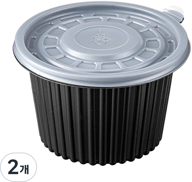 탐사 일회용 밥용기 105파이, 2개, 100개입