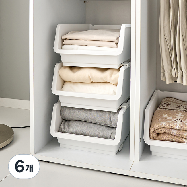 위즈홈 공간 수납박스, 6개