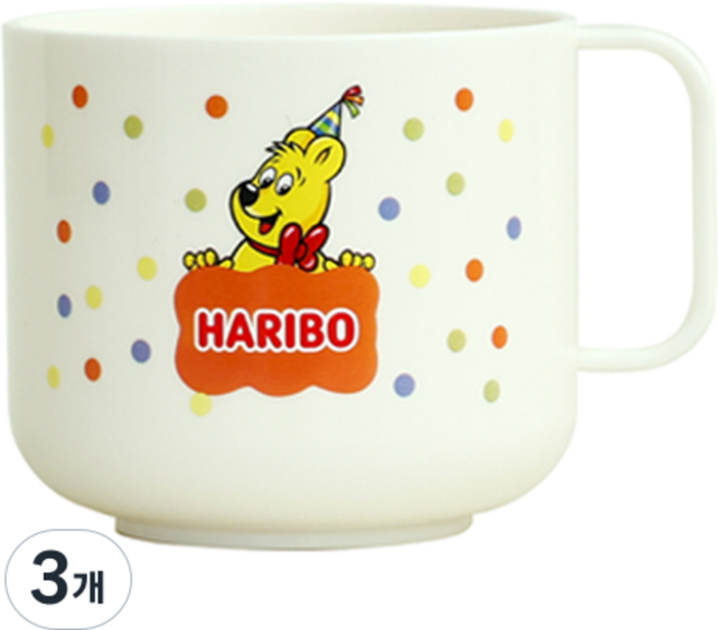 HARIBO 金熊單手杯, 3個, 派對