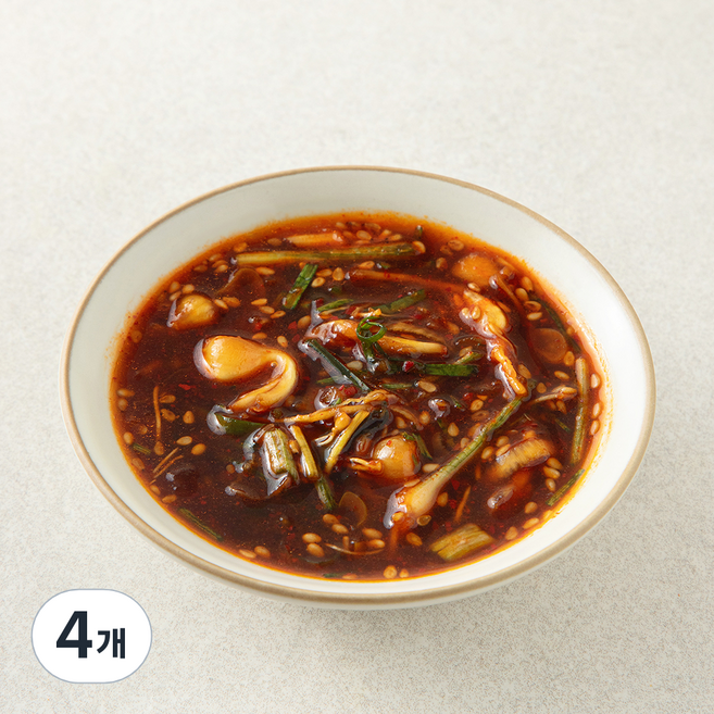 비움반찬 달래 양념장, 160g, 4개