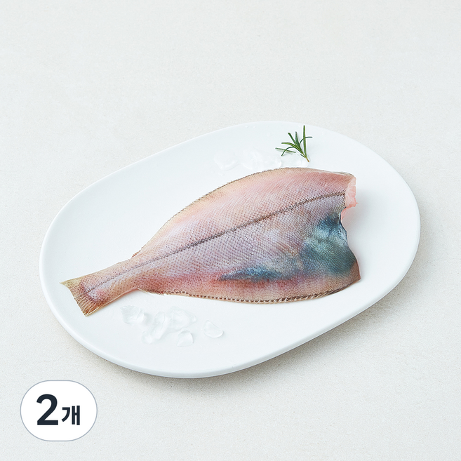 미감어보 국내산 손질 효온처리 생물 가자미 (냉장), 2개, 180g