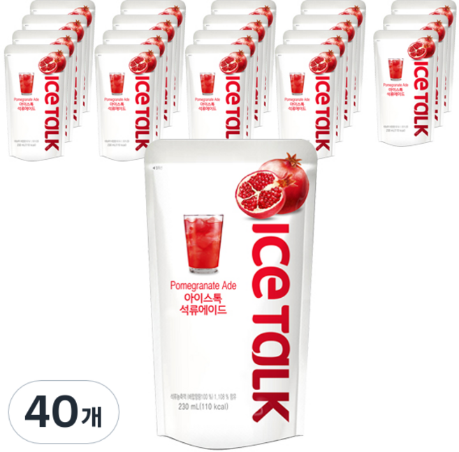 아이스톡 석류 에이드, 40개, 230ml