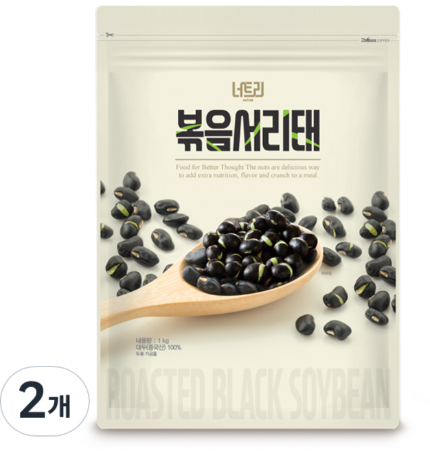 너트리 볶음서리태, 1kg, 2개