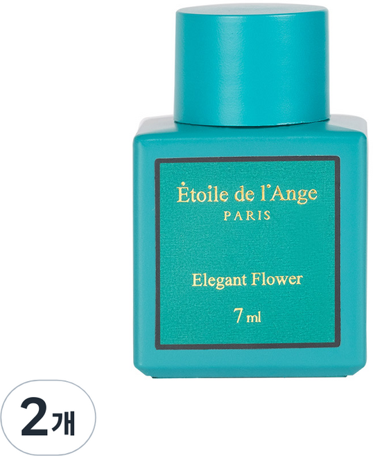 Etoile de I'Ange 私密處香水 香水護理 女性清潔液 優雅花香, 2個, 7ml