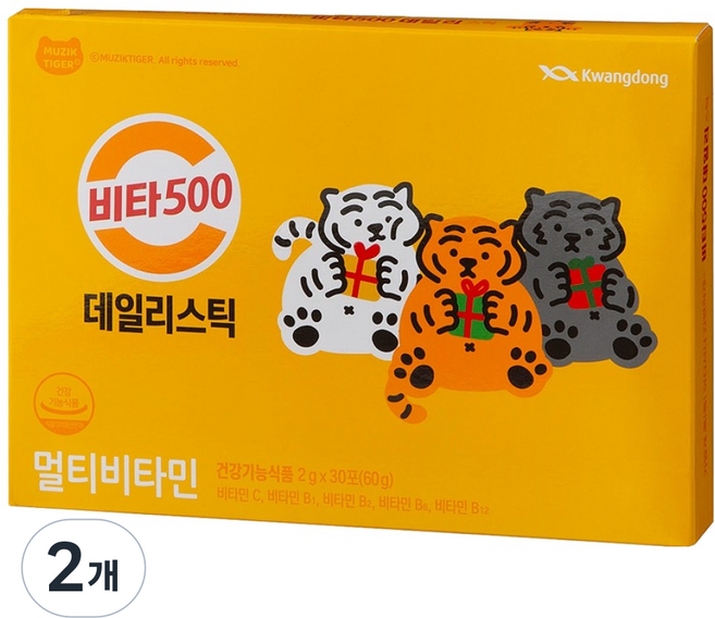 Kwangdong Vita500 廣東製藥 Daily Stick 30入, 60g, 2個
