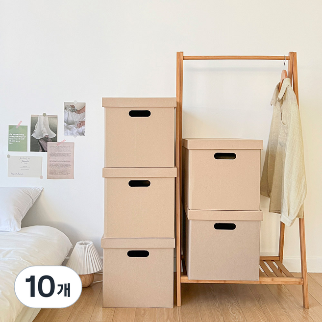 국내생산 종이트렁크 수납박스, 10개