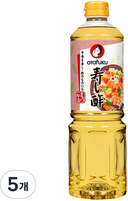 오타후쿠 스시스 초밥용 식초, 1L, 5개