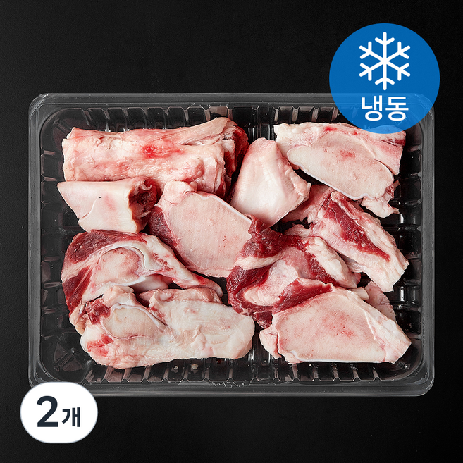 참연담소 도가니 스지 (냉동), 2개, 800g