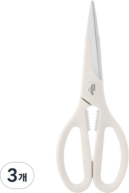 마이셰프 뉴베이직 주방가위 100S, 랜덤발송, 3개