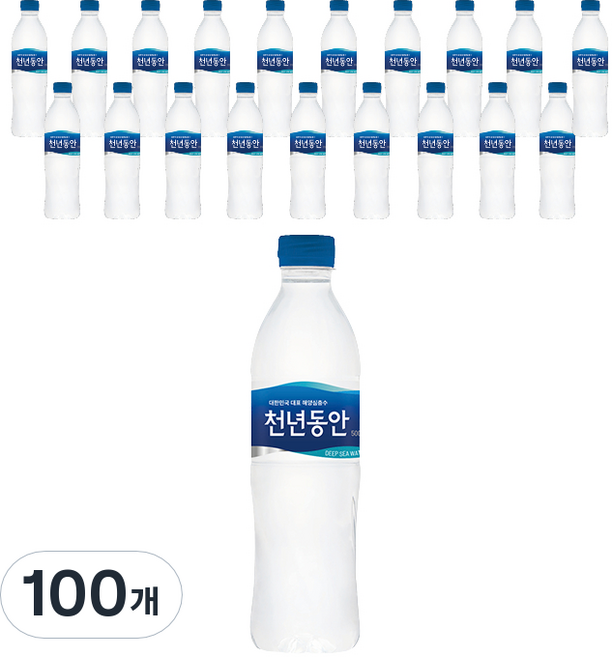 천년동안 해양심층수, 500ml, 100개