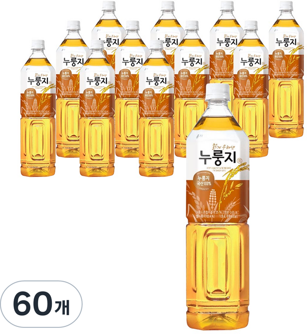 웅진 누룽지차, 1.5L, 60개